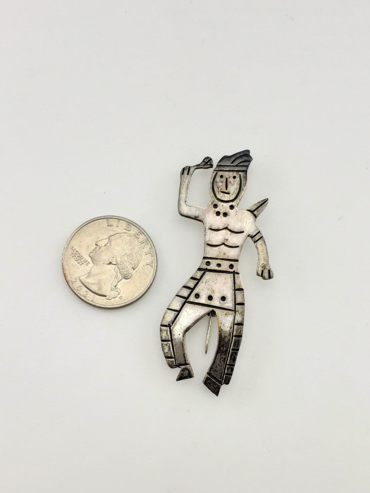 SS American Indian Pin