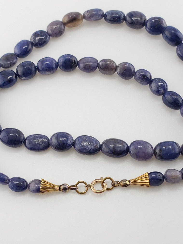 Natural Sapphire Strand 21"
