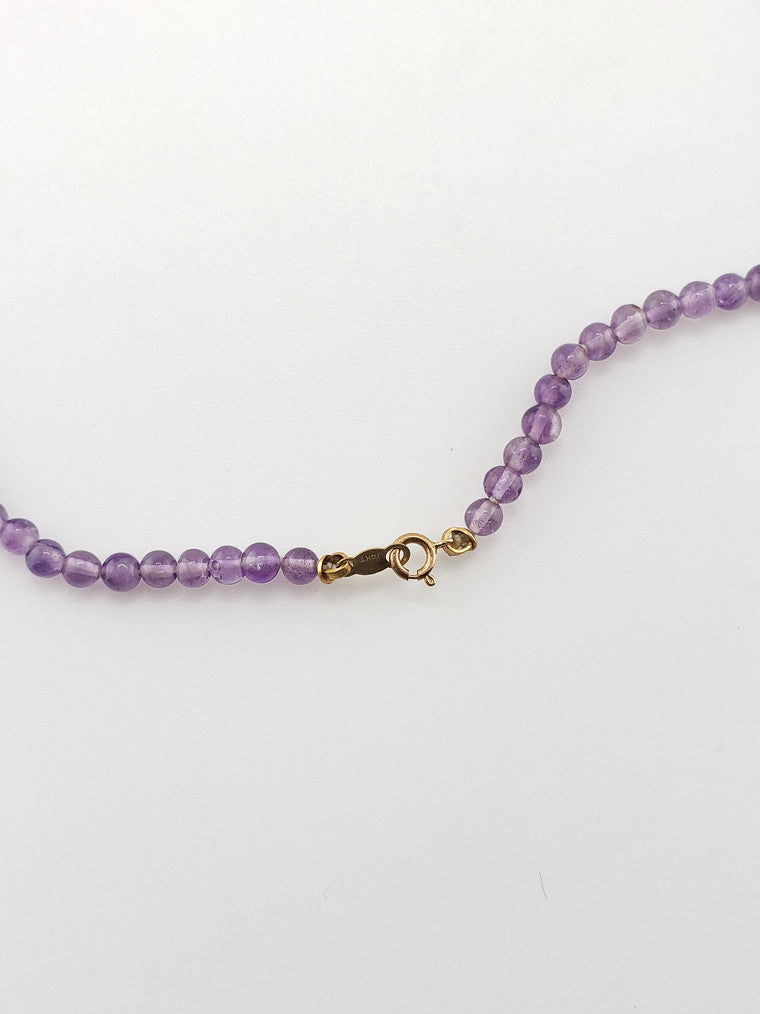 Small Amethyst Strand 13"