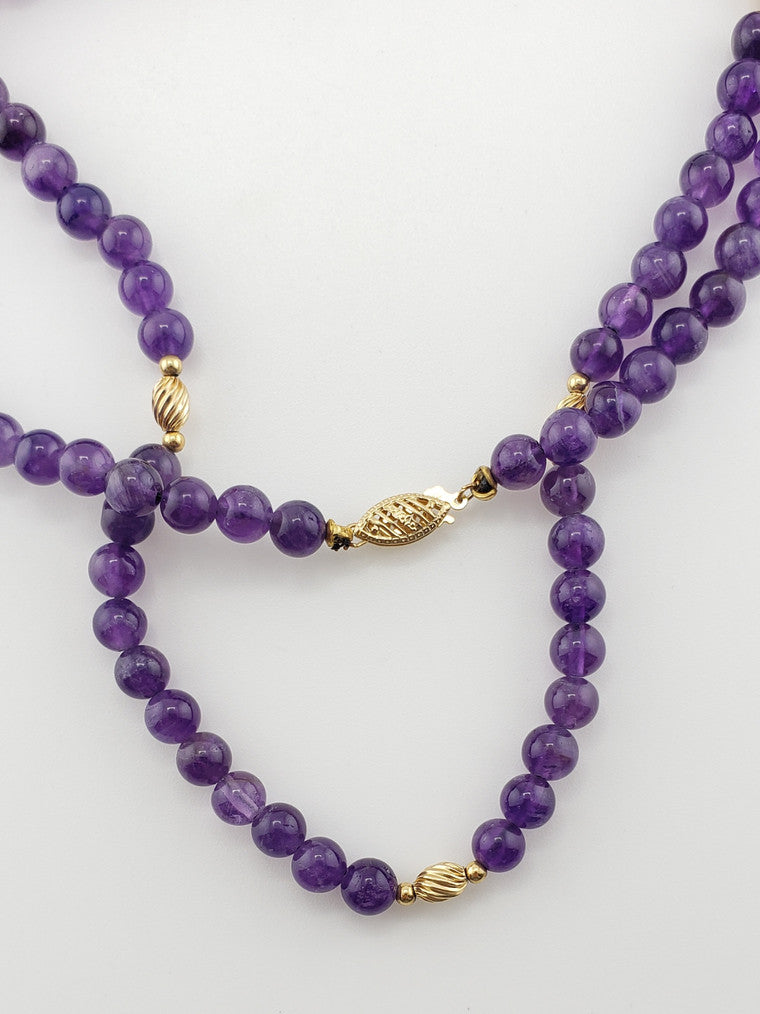 Amethyst Strand 28"