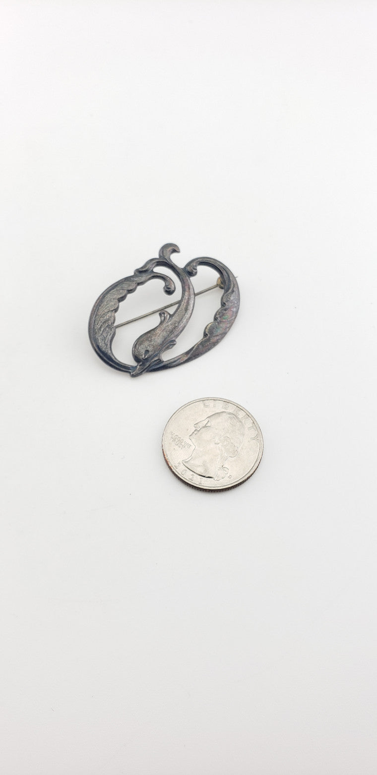 SS Dolphin Waves Pin