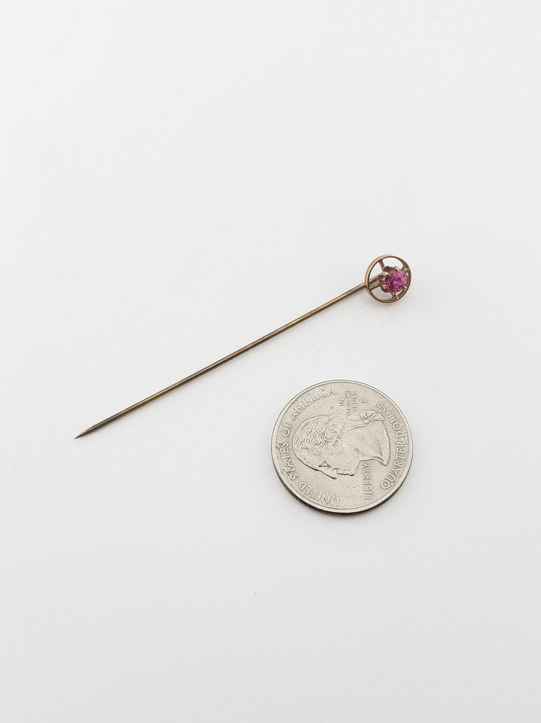 1930 Ruby Stickpin