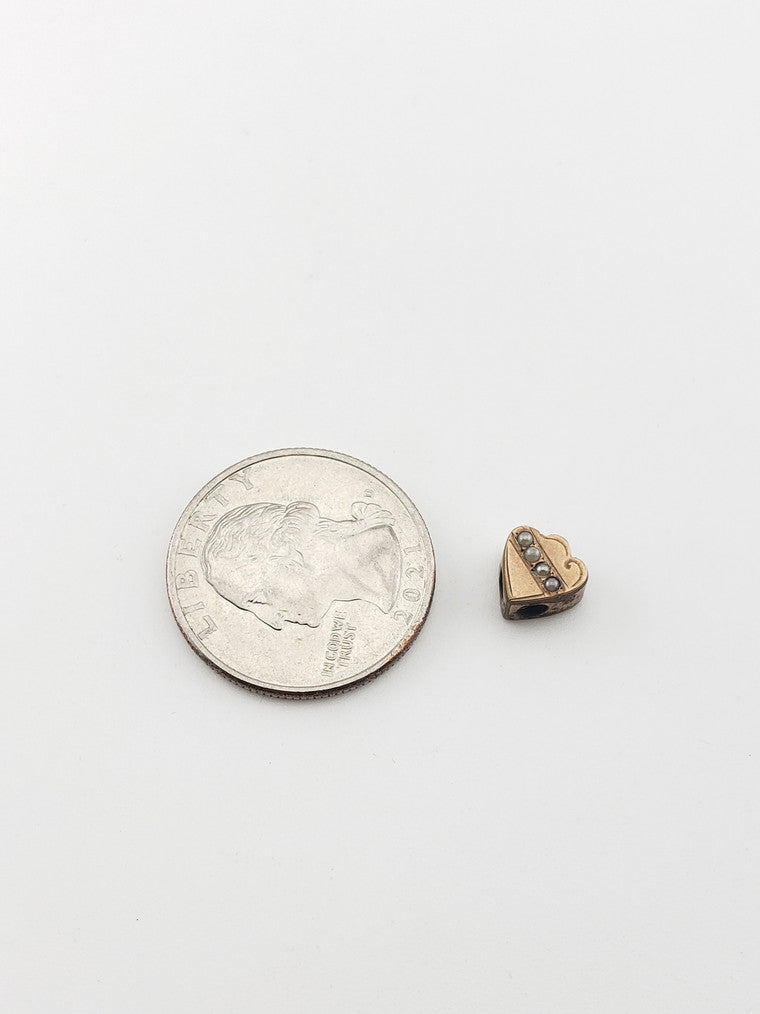 GF Heart Slide Charm