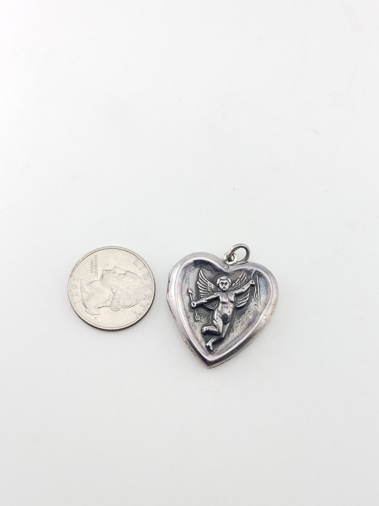 Vintage SS Heart Locket