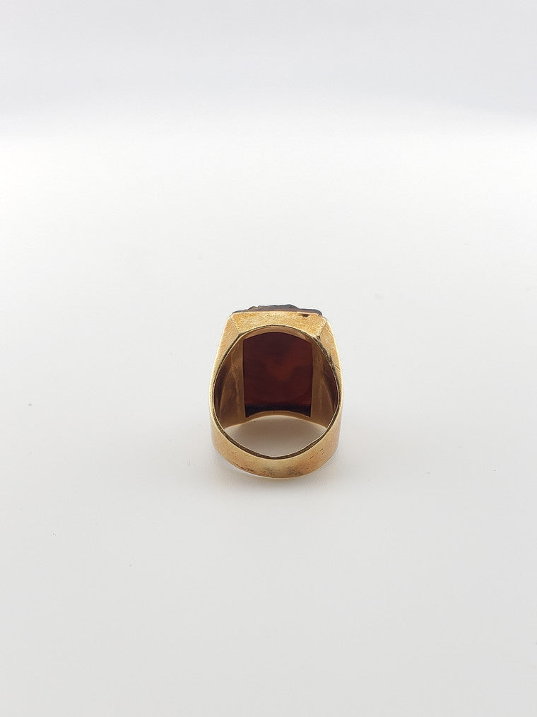 Left Facing Cameo Ring