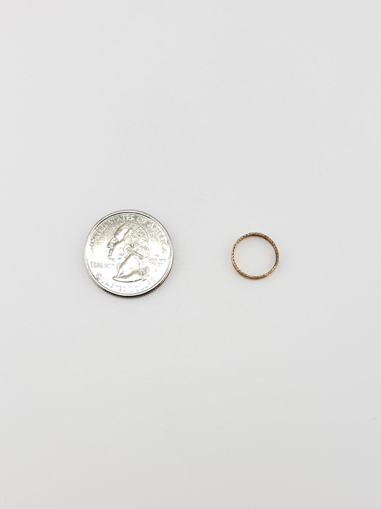 Flower Heart Baby Ring