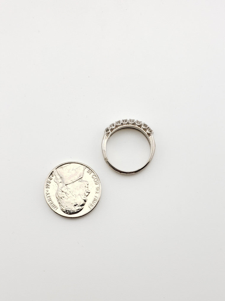 8 Diamond Half Eternity Bands