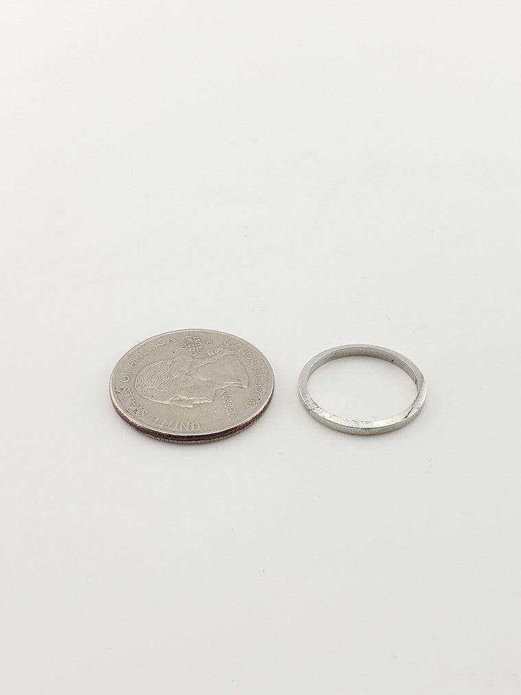 Platinum Plain Band