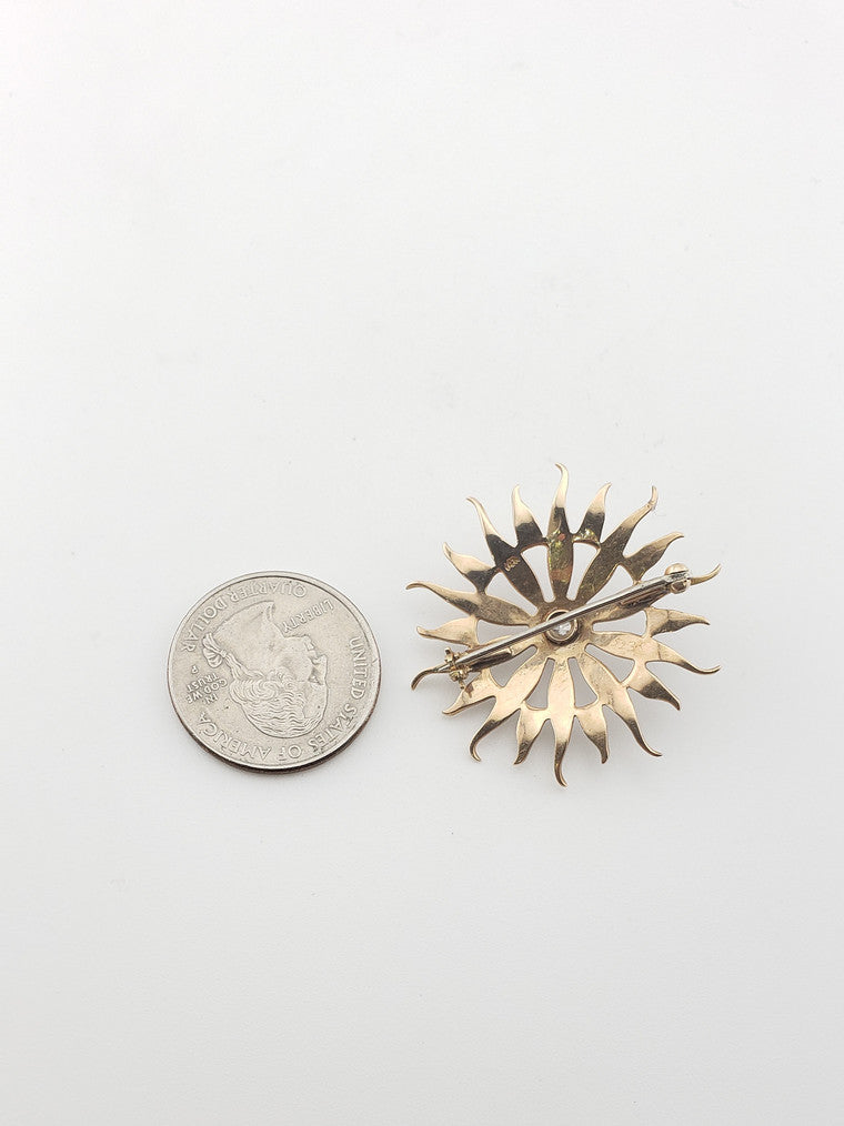 Victorian Star Pin