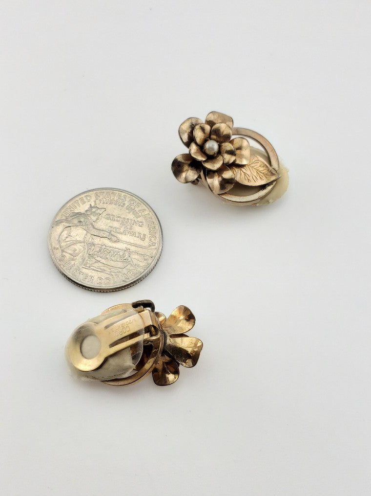 GF Retro 1940 Clip Earrings