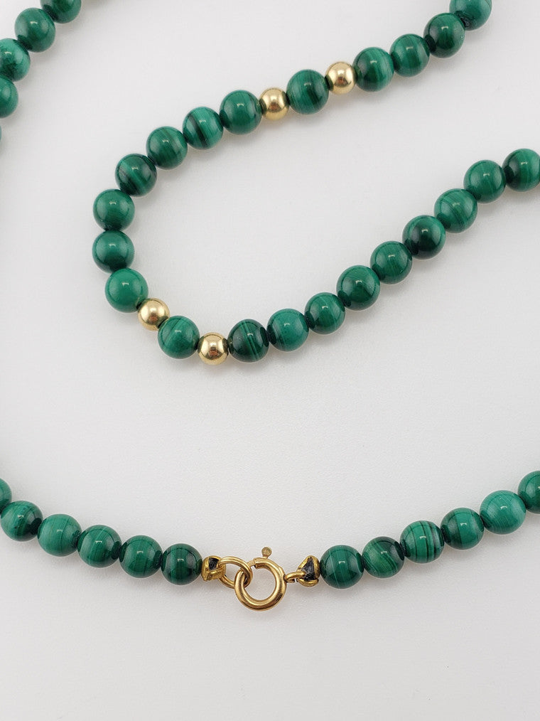 Small Malachite Strand 15"