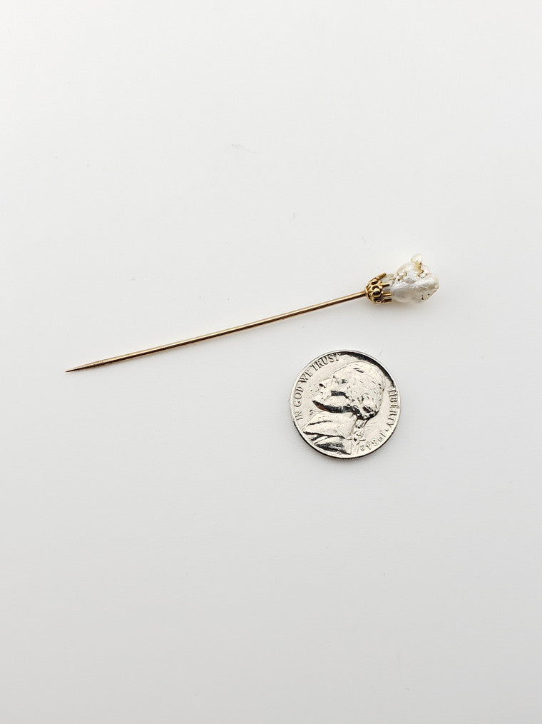 Natural Pearl Pin-Irregular