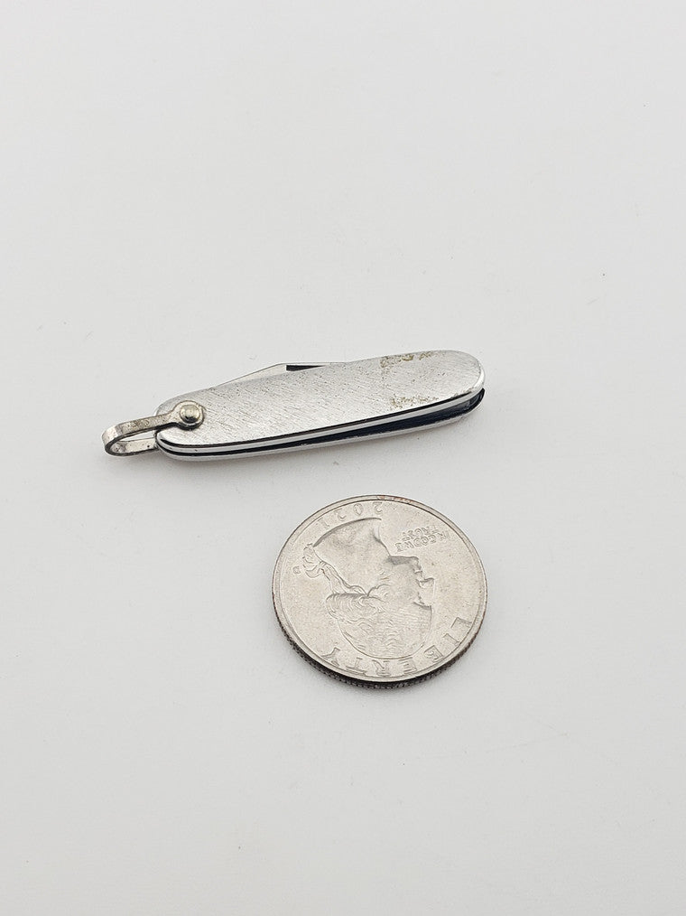Mini Silver Vintage Pocket Knife