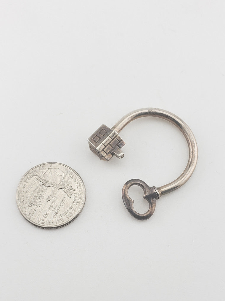 SS Tiffany & Co House Key Ring