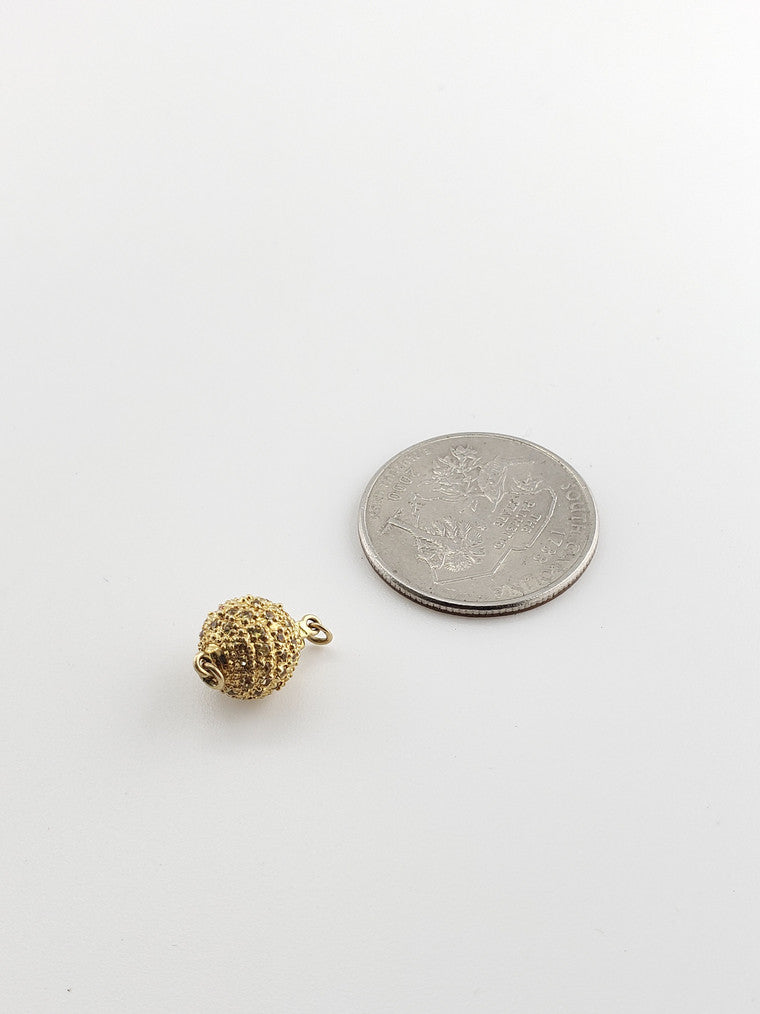 Gold Ball Clasp