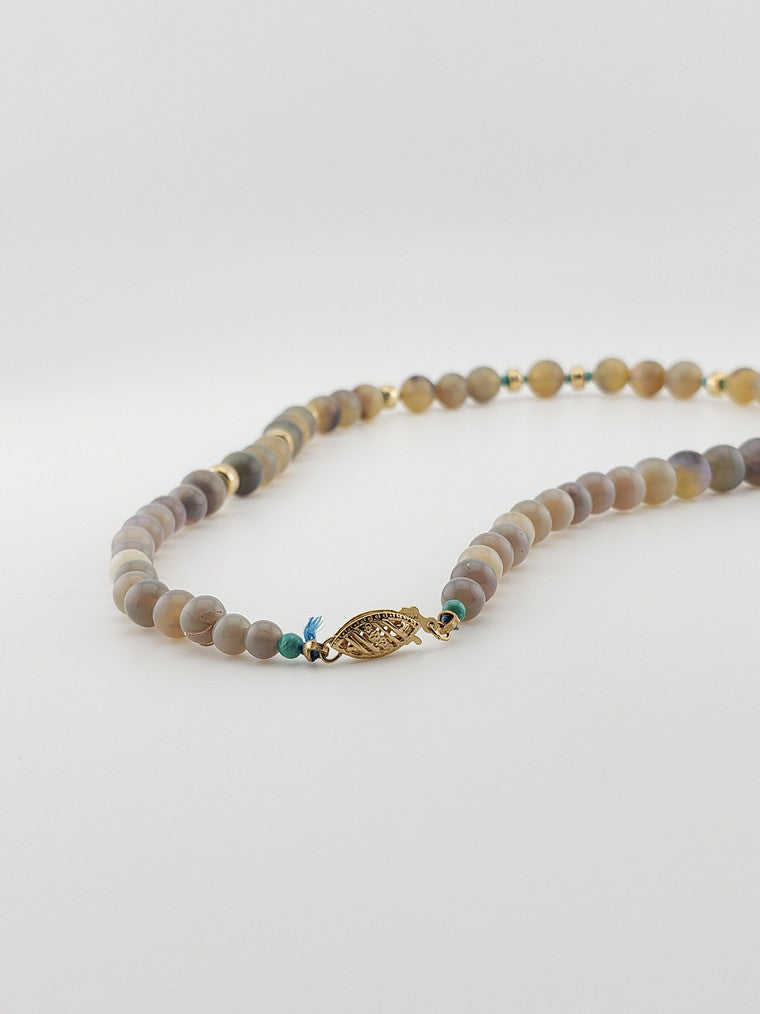 Graduated Opal Strand 19"