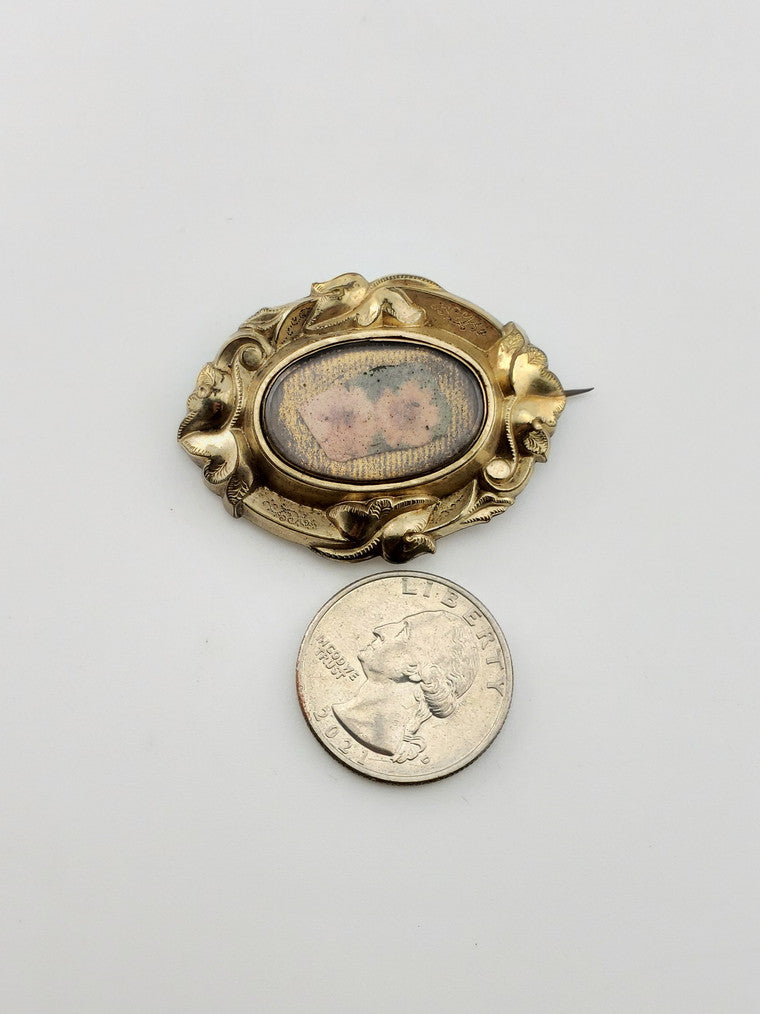 GF 1860 Memory Brooch Pin
