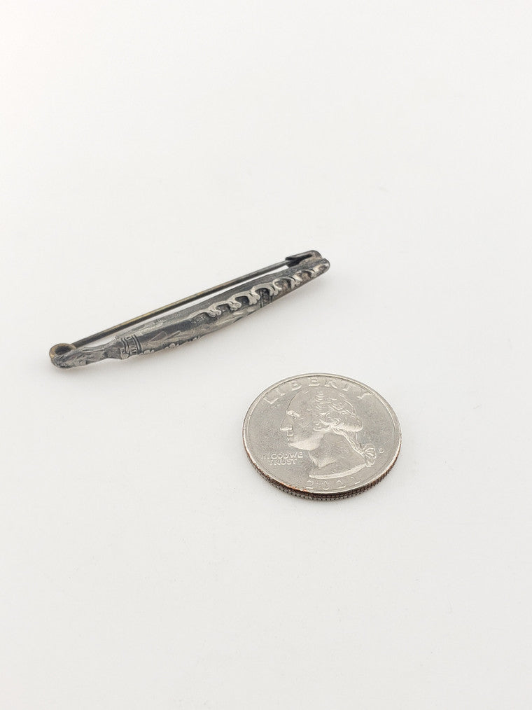 C.1895 Flowers Bar Pin