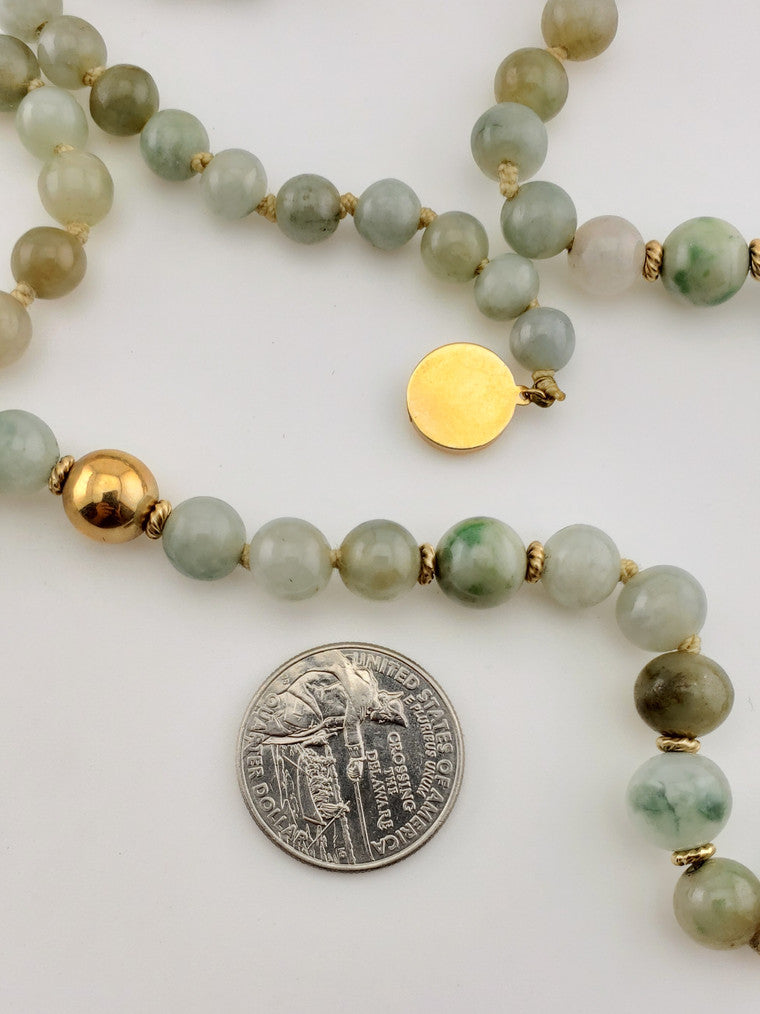 Antique Jade Strand