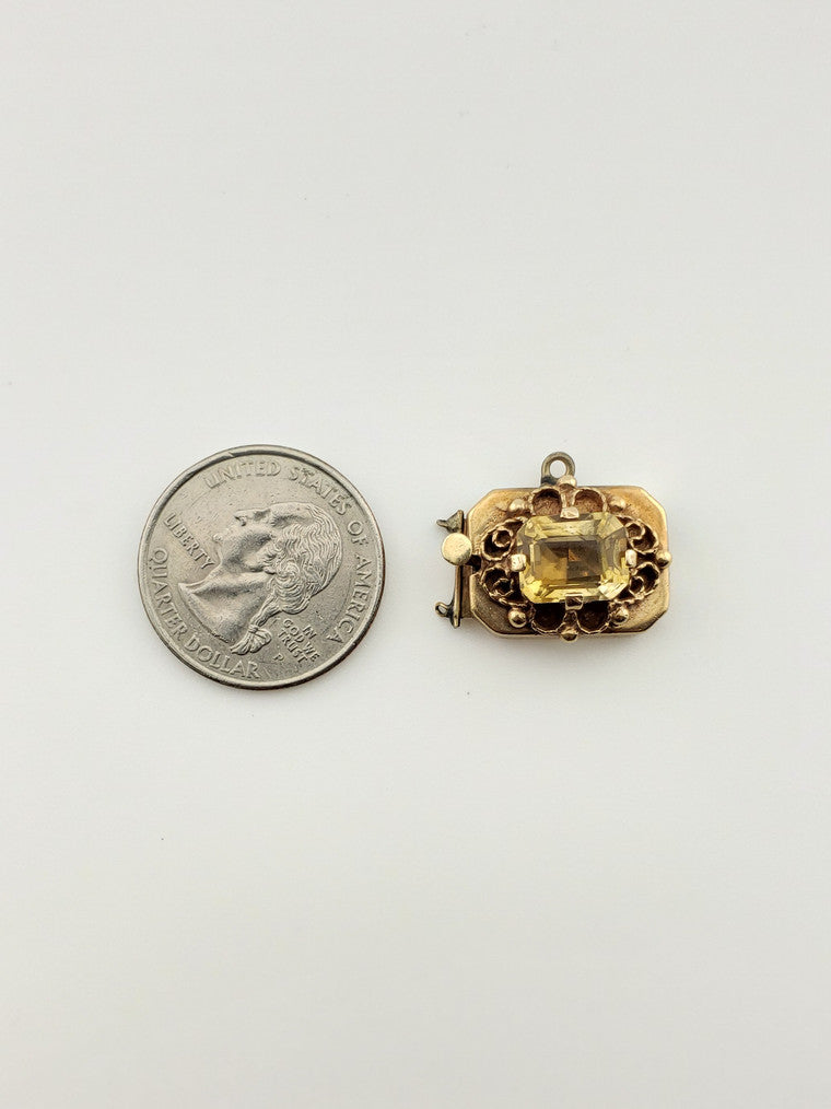 Citrine Clasp