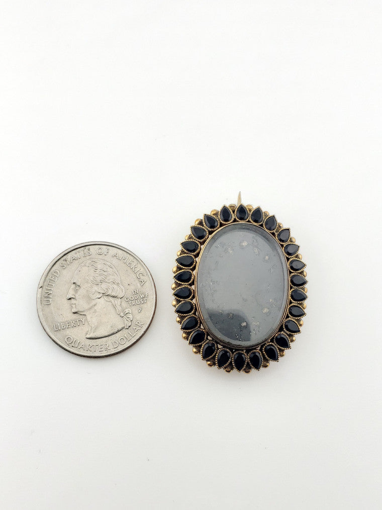 1859 Antique Memorial Pin