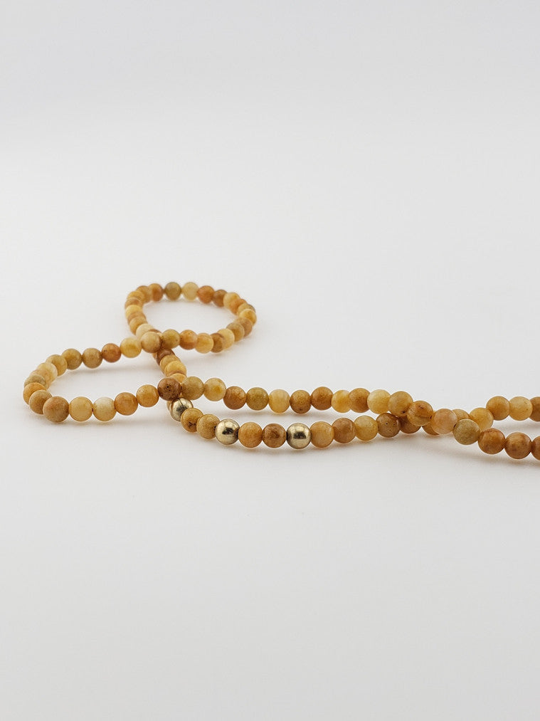 Golden Chalcedony Strand