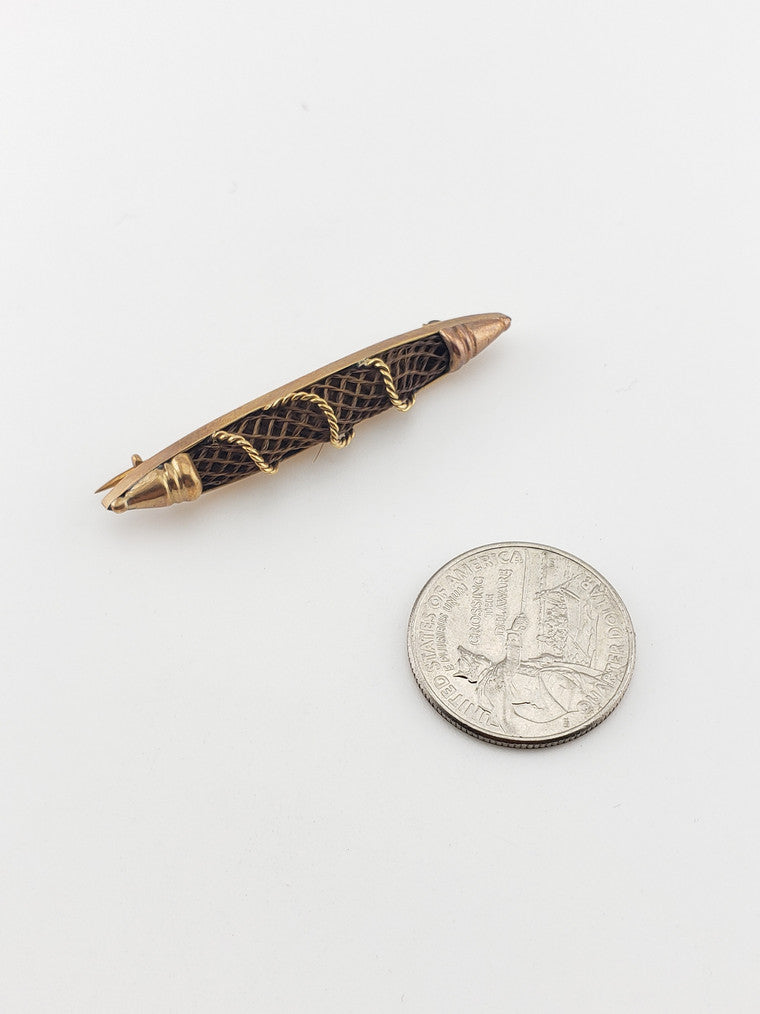 C.1840 Hair Bar Pin