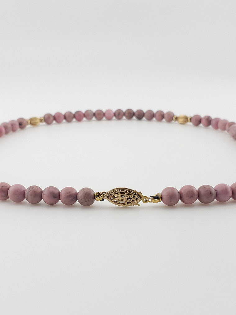Rhodonite Strand 16"