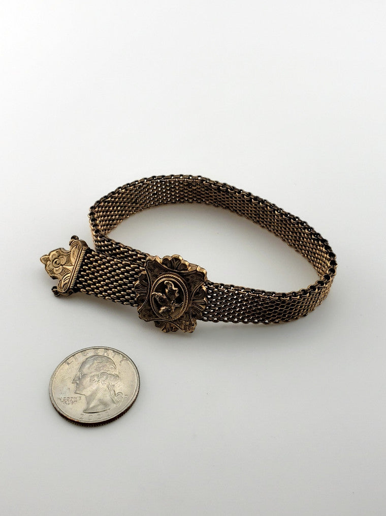 C.1885 Victorian Mesh Slide Barcelet