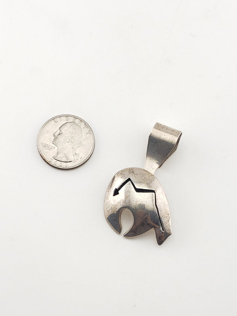 SS Navajo Spirit Bear Pendant/Pin