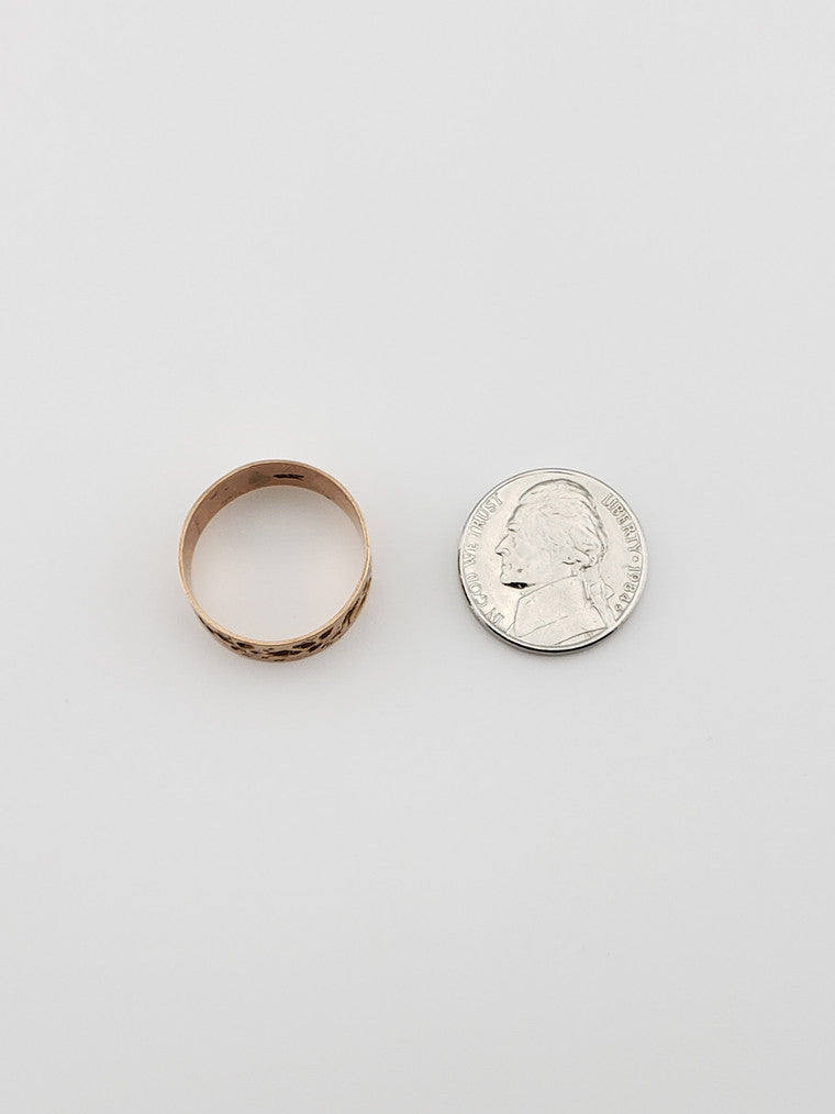 Floral Stamp Ring