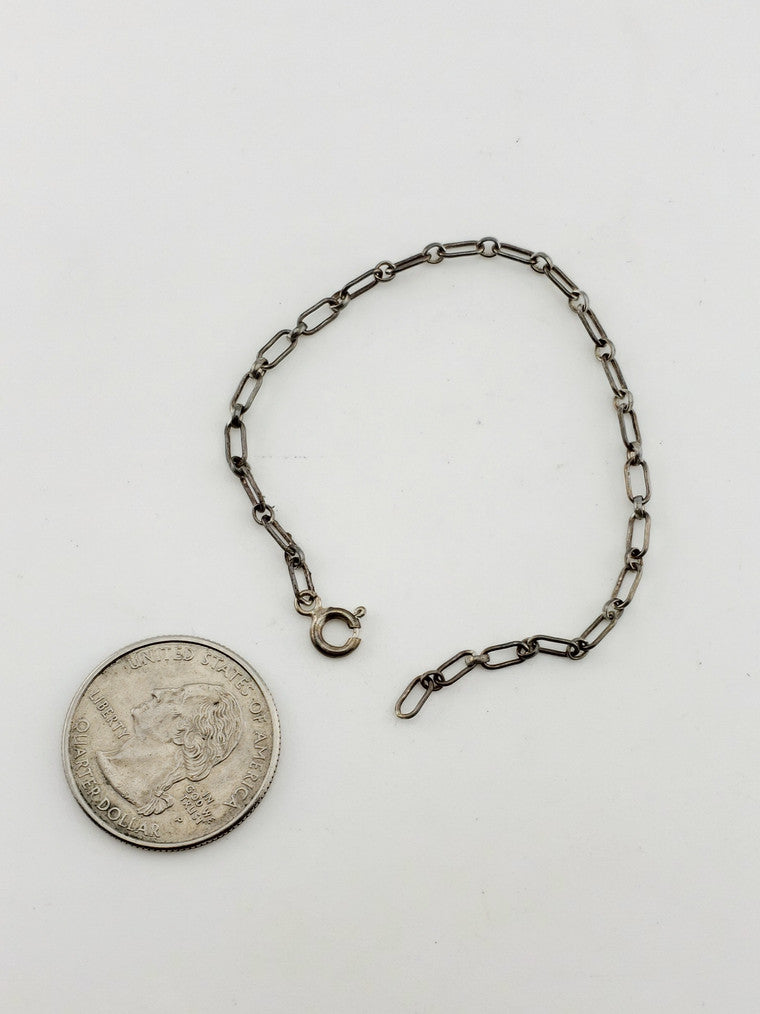 SS Paperclip Link Bracelet