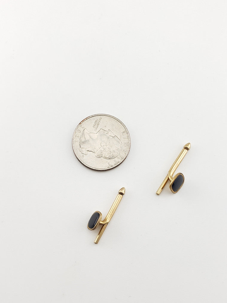 GF Onyx Slim Cufflinks