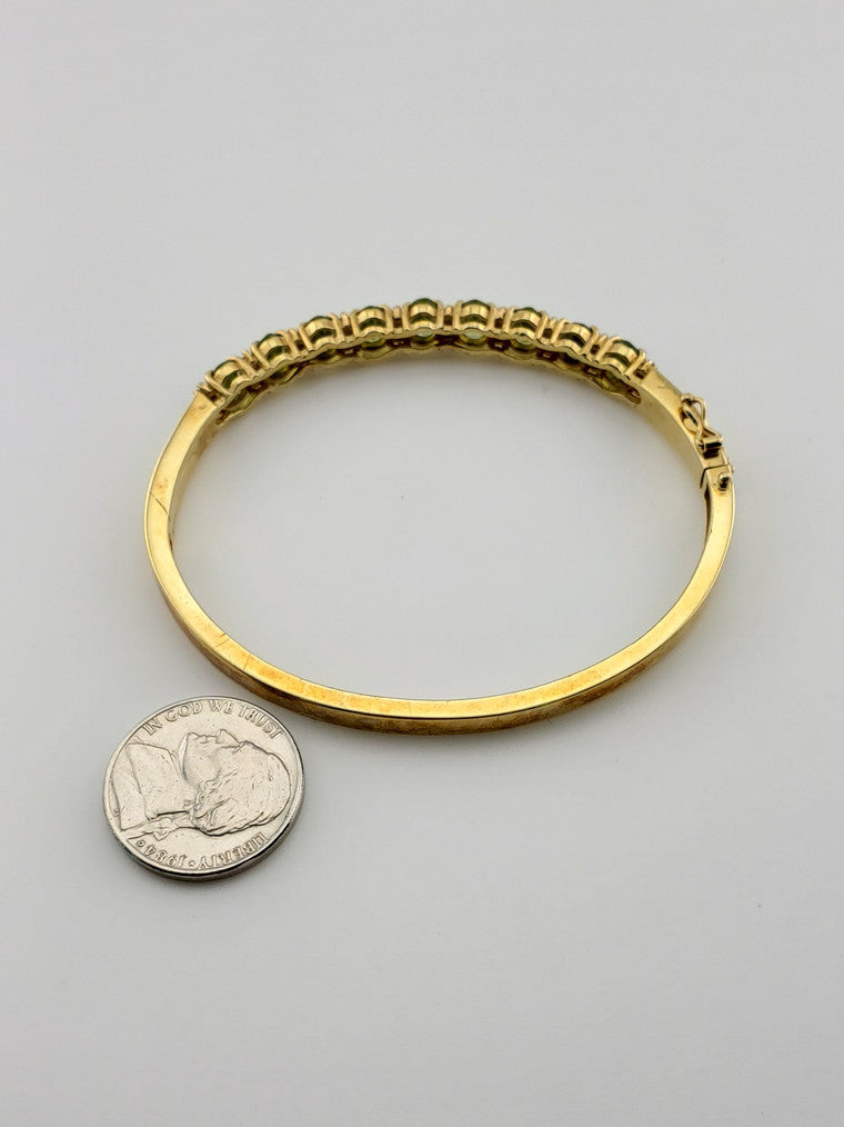 Peridot Bangle