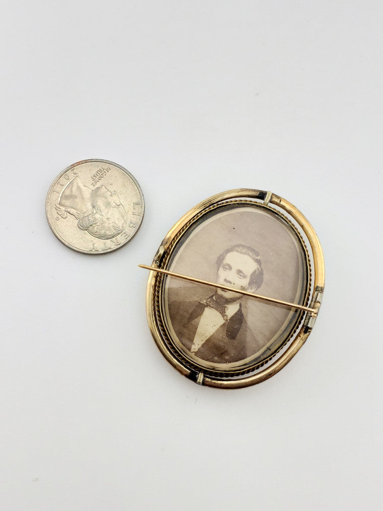 Pietra Dura Spinner Pin