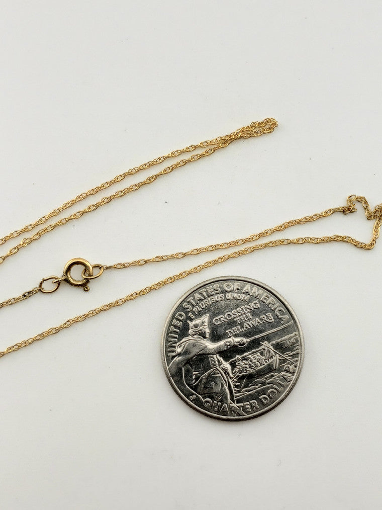 GF Tiny Rope Necklace