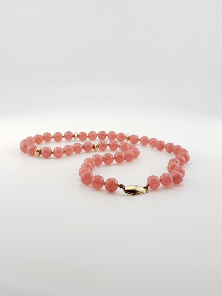 Rhodochrosite Strand 20"