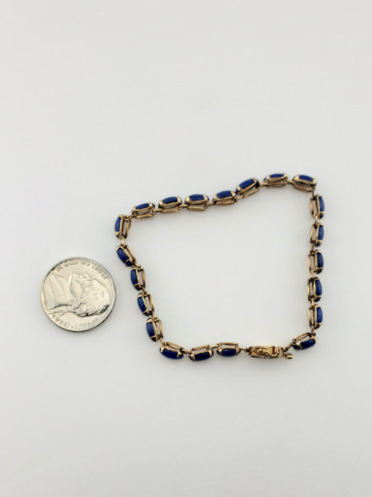 Blue Lapis Bracelet