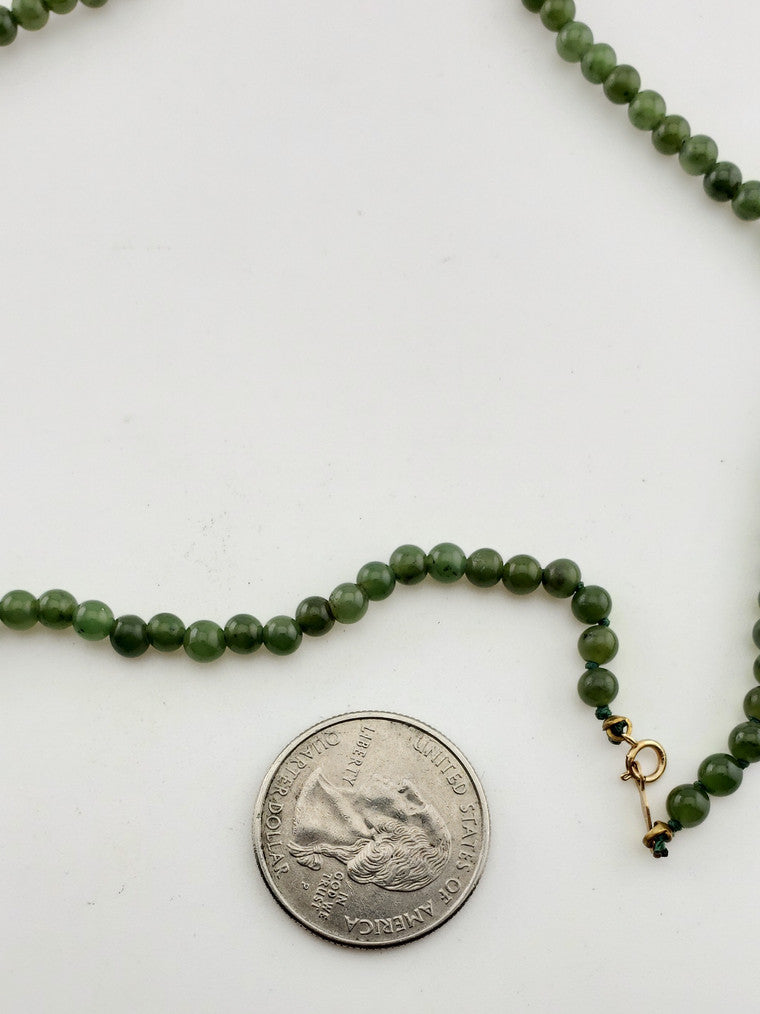 16" Jade Bead Strand
