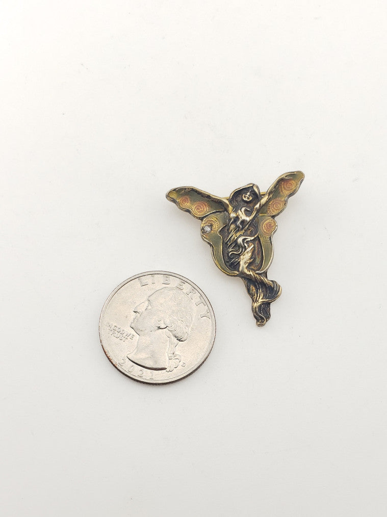 Art Nouveau "Loie Fuller" Pin