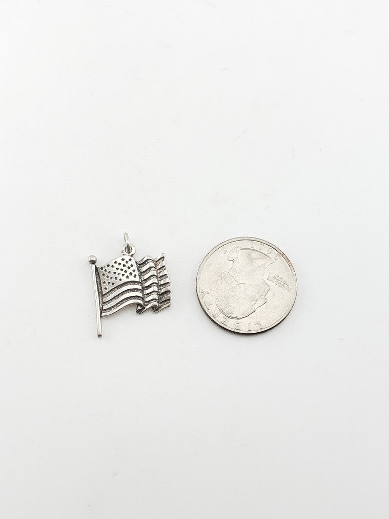 SS American Flag Charm