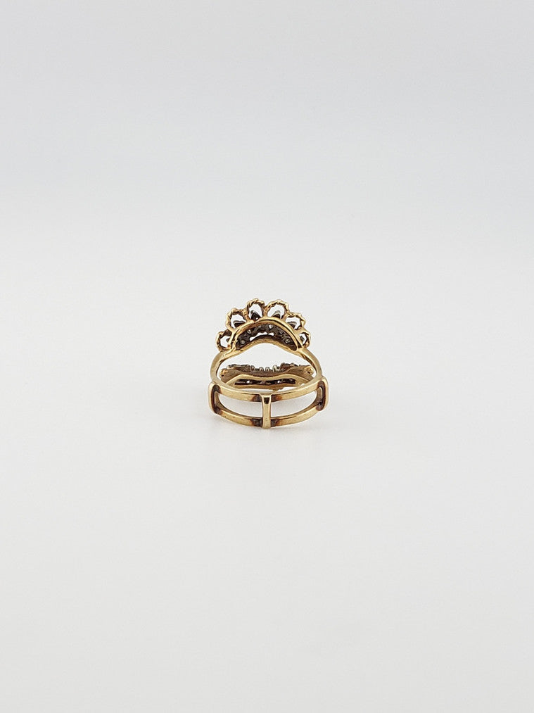 14K Diamond Ring Jacket