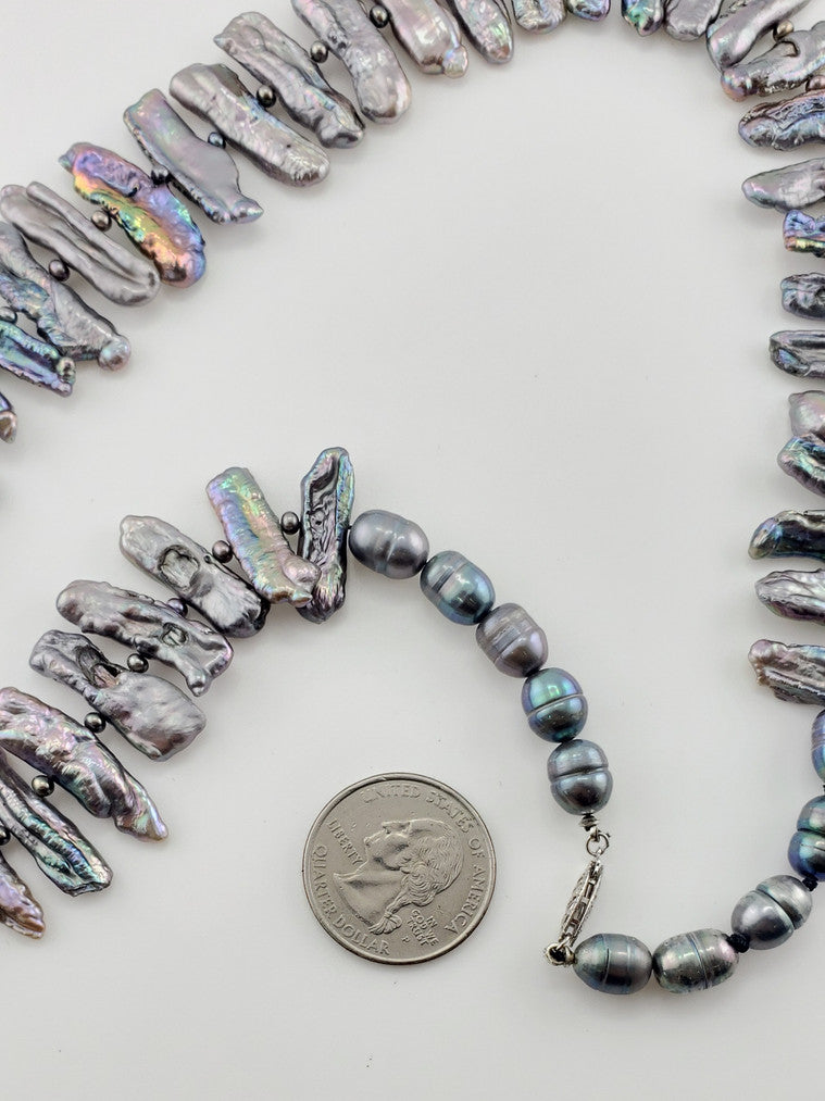 Pearl Strand #12 - Grey Pearl