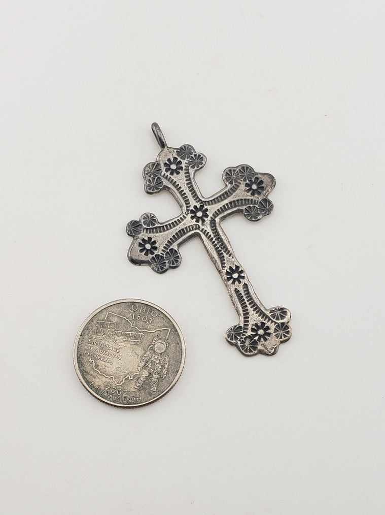 SS Cross Pendant #8