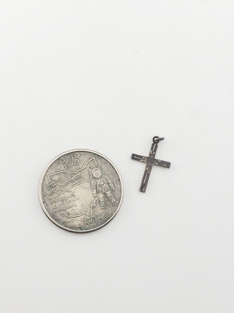 SS Cross Pendant #9