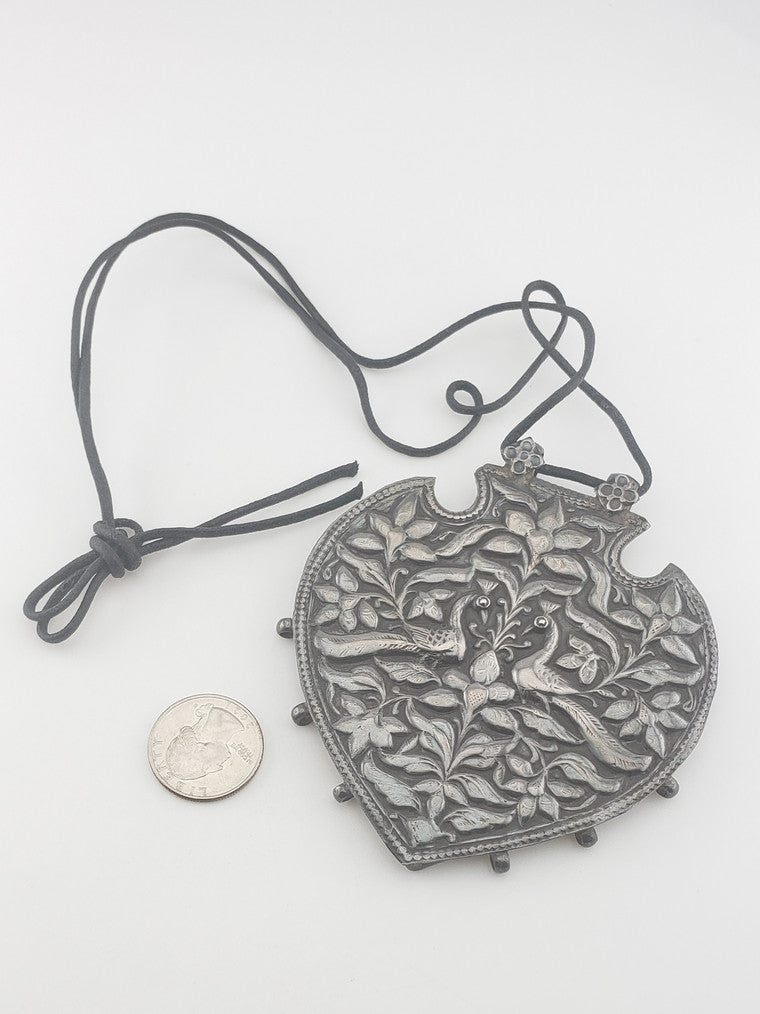 Antique Ceremonial SS Birds & Flowers