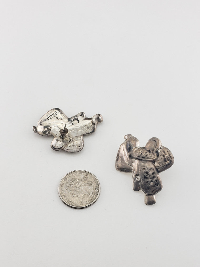SS “Saddles” Earrings