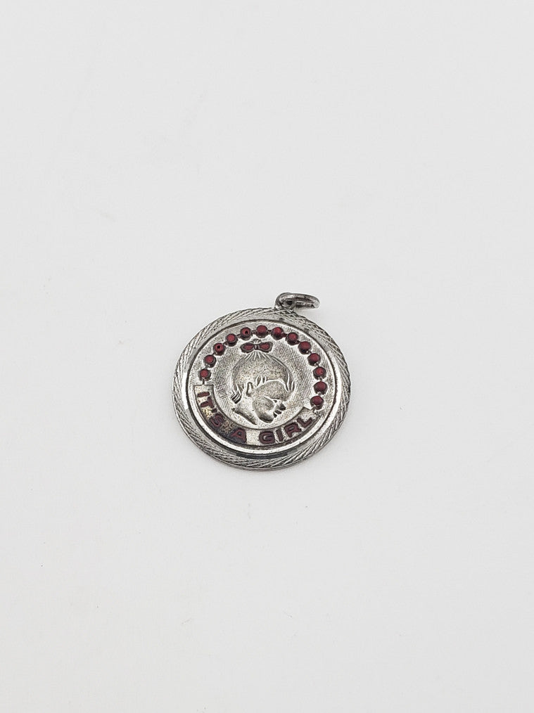 SS "It's A Girl" Charm