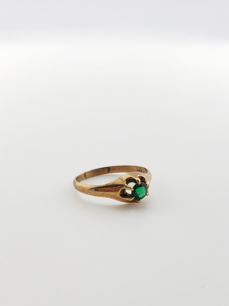 Tsavorite Garnet Ring