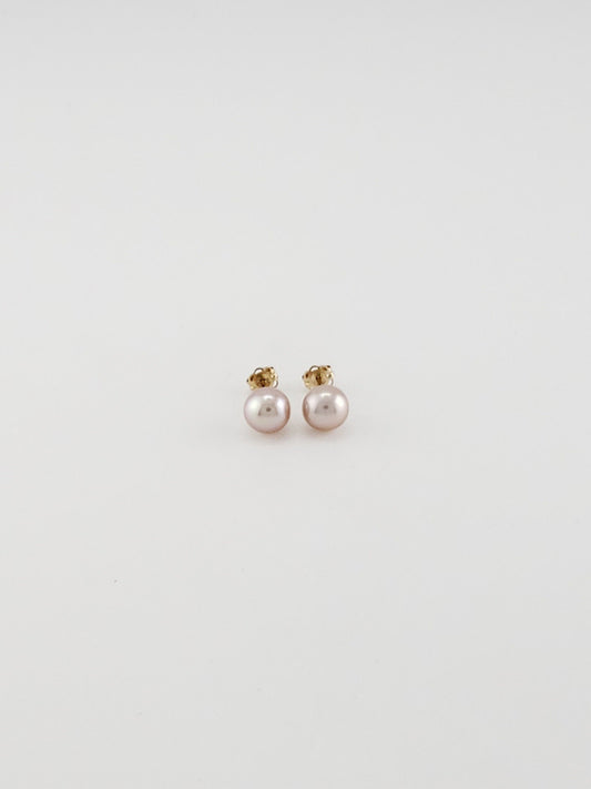 Pearl Studs- Pink #3